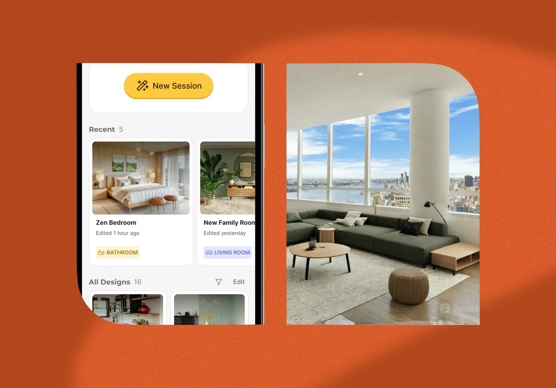 Palazzo AI-powered home redecorating app