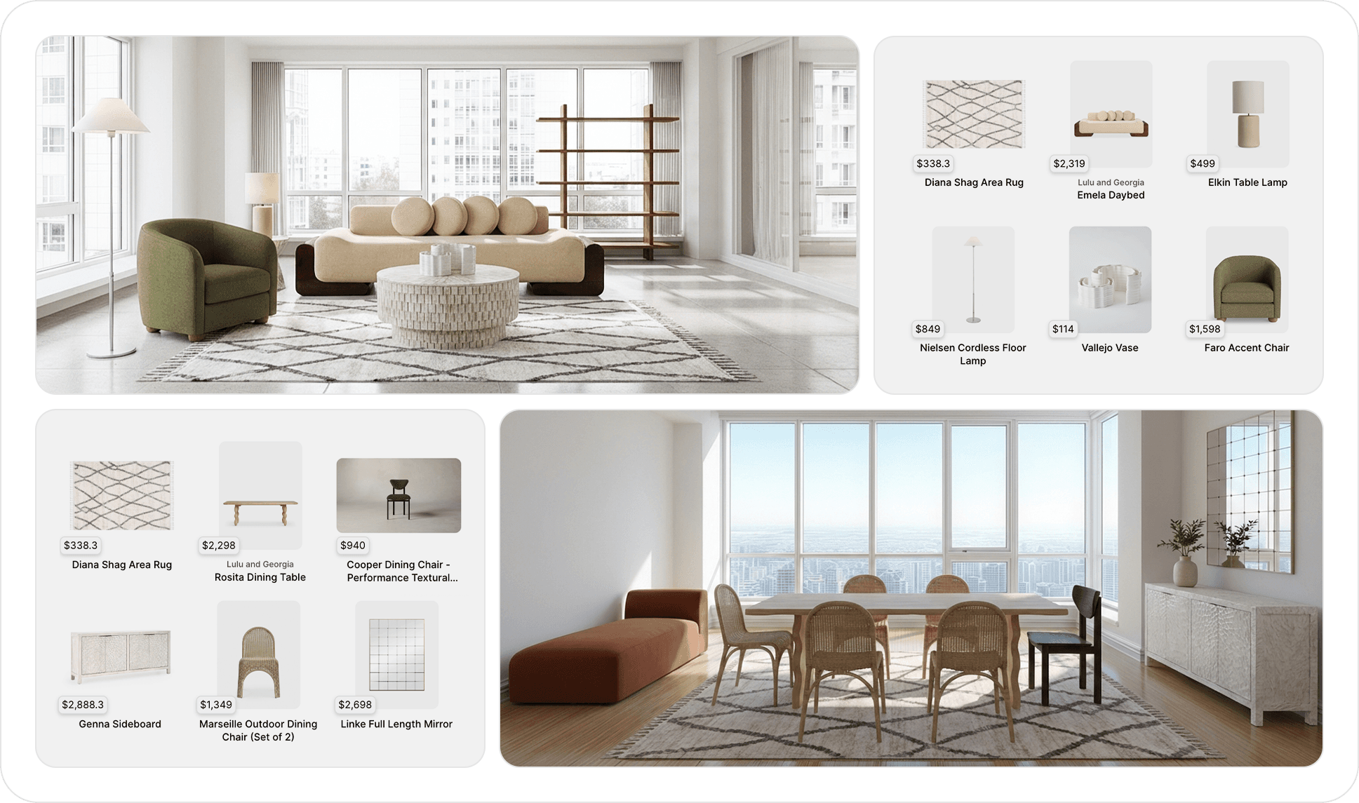 Your products appear in their room