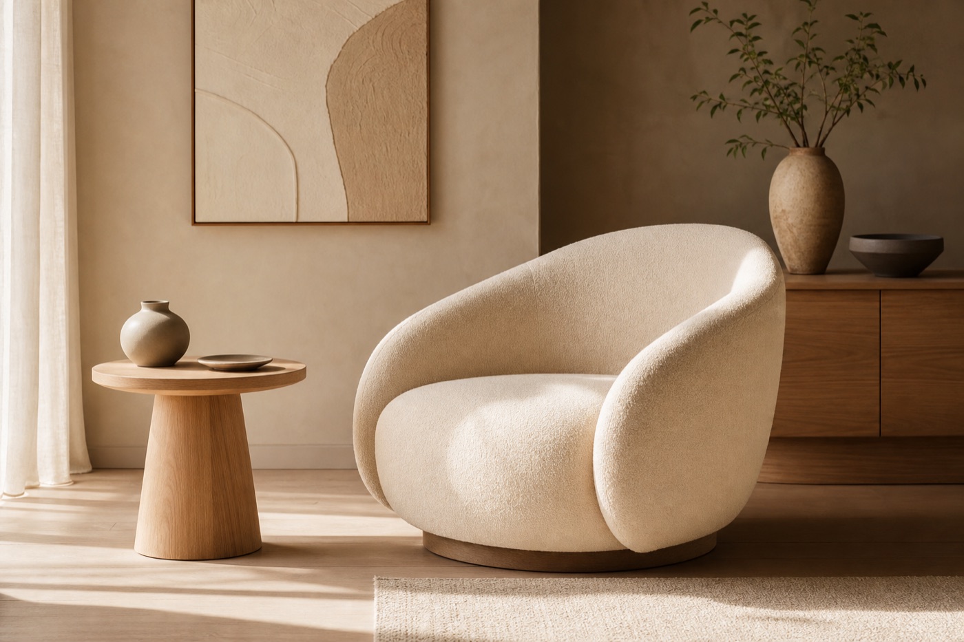 Warm Minimalist interior